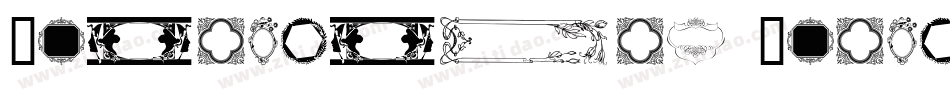 Ornamental Frames I字体转换